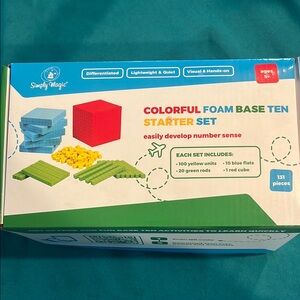 Simply Magic Colorful Foam Base Ten Starter Set
